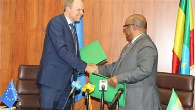 اثيوبيا والاتحاد الأوروبي يوقعان اتفاقيات تمويل بقيمة 33 مليون يورو