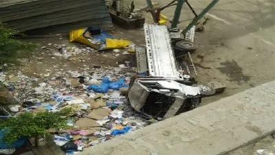 ابن الضحية بواقعة سقوط سيارة داخل 