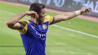 عبد الرزاق حمد الله يشعل مباراة النصر والحزم في أول 30 دقيقة