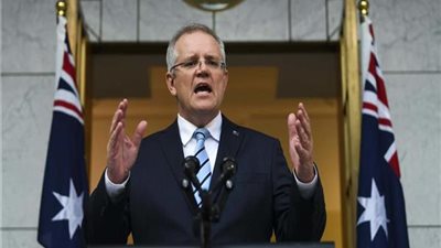 رئيس وزراء أستراليا يطلق الحملة الانتخابية لحزبه قبل أيام من الاقتراع