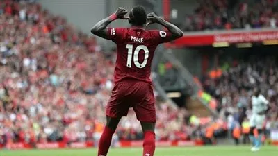 ماني يسجل الهدف الأول لليفربول في شباك ولفرهامبتون 