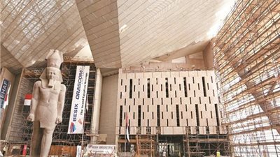 التليفزيون يعرض تقرير دعائي باللغة الإيطالية عن المتحف المصري الكبير