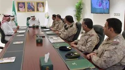 الربيعة يلتقي عددًا من الملحقين العسكريين للمملكة في الخارج