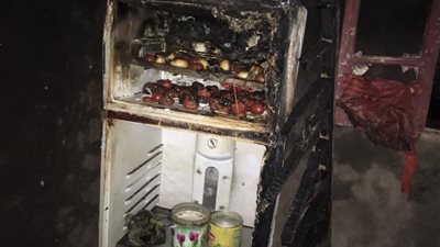 النيران تلتهم 3 منازل في الغربية (صور)