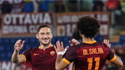 رسالة توتي إلى محمد صلاح في نهائي دوري أبطال أوروبا