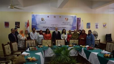 رئيس جامعة المنيا يستقبل وفد للمجلس القومي للمرأة وممثلي بالأمم المتحدة (صور) 