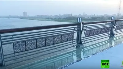  تجربة السير على الممشى الزجاجي لأعرض جسر بالعالم في مصر