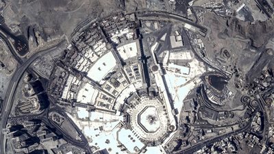 صورة عالية الدقة للحرم المكي بواسطة 