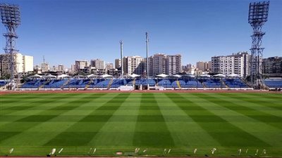 انتهاء تطوير استاد الاسكندرية خلال أسبوع استعدادا لأمم إفريقيا (صور)