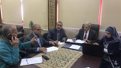 وكيل تعليم القليوبية يترأس غرفة عمليات امتحانات أولى ثانوي 