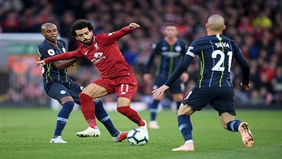 صورة وهمية لمحمد صلاح تشعل أزمة بين جماهير ليفربول ومانشستر سيتي