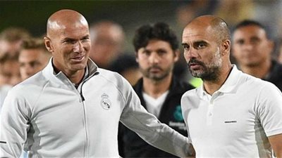 حرب بين زيدان وجوارديولا على 