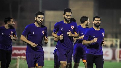 تدريبات خطَطيةٌ في مران الأهلي