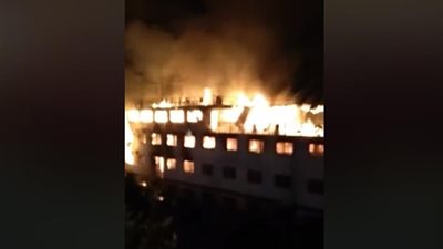 السيطرة على حريق شب بمركب نيلي في الحوامدية