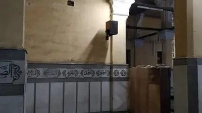 انهيار أجزاء من مسجد أثري في المنوفية وقت صلاة الفجر (صور)