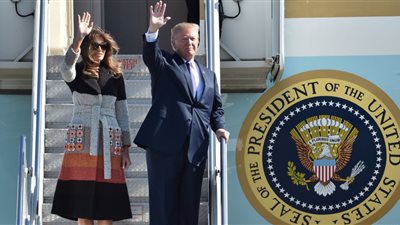 ترامب يصل إلى اليابان في زيارة رسمية