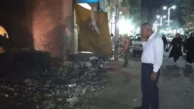 حملة نظافة مكثفة بقرية ليسا بالدقهلية