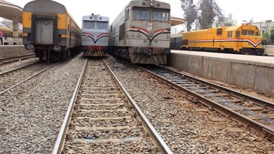 تعرف على معدلات تأخير القطارات بخطوط السكك الحديد اليوم