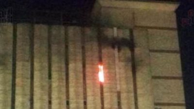 اندلاع حريق بسنترال الجيزة.. والحماية تحاول السيطرة