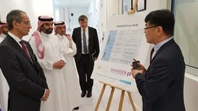  وزير الاتصالات يلتقي نظيره السعودى لبحث التعاون المشترك في مجال دعم الابداع وبناء القدرات