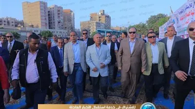 النقل: وضع حجر الأساس لمشروع استثمار أراضي تابعة للسكك الحديدية بالفيوم 