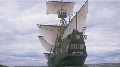 العثور على سفينة قديمة في خليج المكسيك