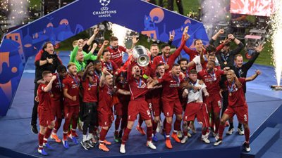 عاجل.. أول تعليق من صلاح بعد التتويج بدوري أبطال أوروبا