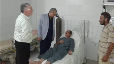 جولة مفاجأة لوكيل صحة البحر الأحمر لمستشفى سفاجا المركزي (صور)