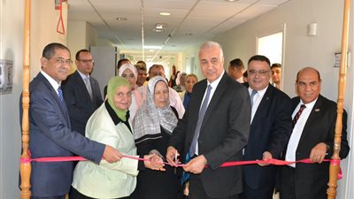 افتتاح معهد تدريب النانو تكنولوجي بمستشفى معهد البحوث الطبية بالإسكندرية