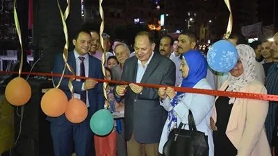 محافظ الفيوم يفتتح معرض الكساء المجاني (صور)