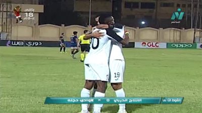 أهداف مباراة - الإنتاج الحربي 1 × 2 وادي دجلة