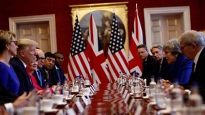 ترامب لرئيسة وزراء بريطانيا: سنبرم اتفاقا تجاريا كبيرا جدا