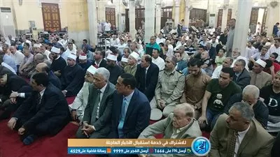 آلاف المواطنين يؤدون صلاة عيد الفطر في 443 ساحة في القليوبية (صور)