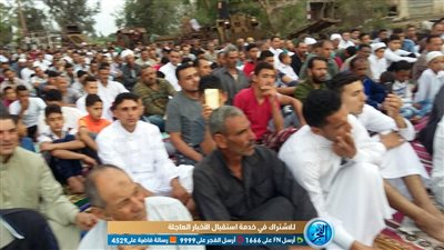 الدقهلاوية يؤدون صلاة عيد الفطر في 508 ساحات و8 آلاف مسجد (فيديو وصور)