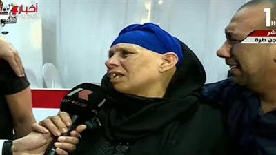 والدة أحد الغارمين المفرج عنهم: 