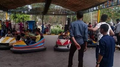 تزايد إقبال المواطنين على حدائق ومتنزهات القناطر الخيرية 