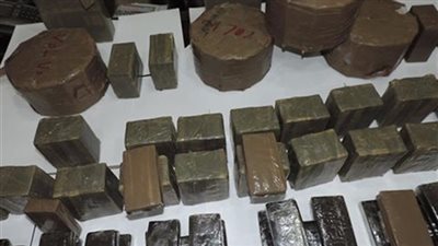 ضبط 7110 كيلو حشيش خلال 24 ساعة على مستوى الجمهورية