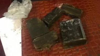 ضبط راكب بحوزته 5 قطع حشيش داخل لحوم مجمدة متجها إلى دولة عربية