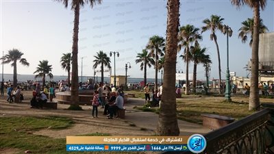 إقبال على حدائق الإسكندرية في ثالث أيام عيد الفطر (فيديو وصور)