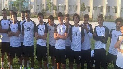 المنتخب الأولمبي يؤدي مرانه الأول في أوزباكستان