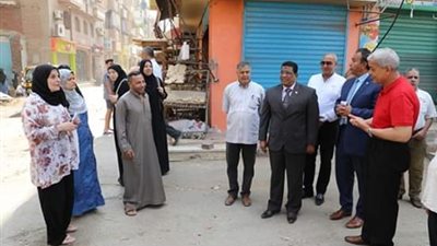 محافظ المنوفية يطمئن على سير امتحانات الثانوية العامة بمدارس قويسنا (صور)