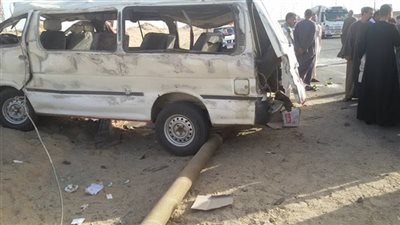 بالأسماء.. إصابة 6 فتيات جامعيات في انقلاب ميكروباص أثناء ذهابهن للامتحانات بطيبة 