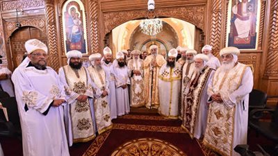 كلمة الأنبا باخوميوس فى تدشين كنيسة السيدة العذراء بالسادات 