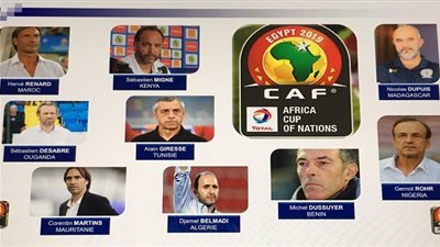 كل أسماء المدربين في أمم إفريقيا 2019