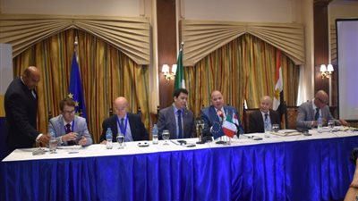 محافظ الفيوم يشهد ورشة عمل برنامج الاتحاد الأوروبي المشترك للتنمية الريفية 