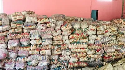 ضبط 44 طن أرز تمويني بحوزة شخصين في كفرالشيخ 