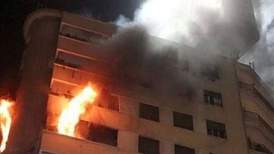 النيابة تندب خبراء الأدلة لفحص حريق شقة في حدائق القبة