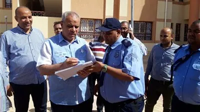   مسئولو هيئة المجتمعات العمرانية يتفقدون مدرسة قنا الثانوية للمتفوقين فى العلوم 