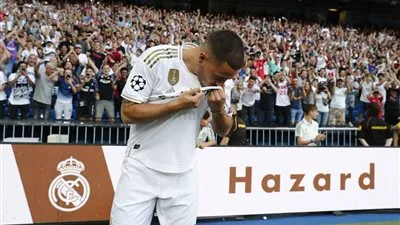 هازارد يكشف عن موعد تعلقه بريال مدريد
