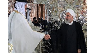 روحاني يلتقي أمير قطر في العاصمة الطاجيكية دوشنبة